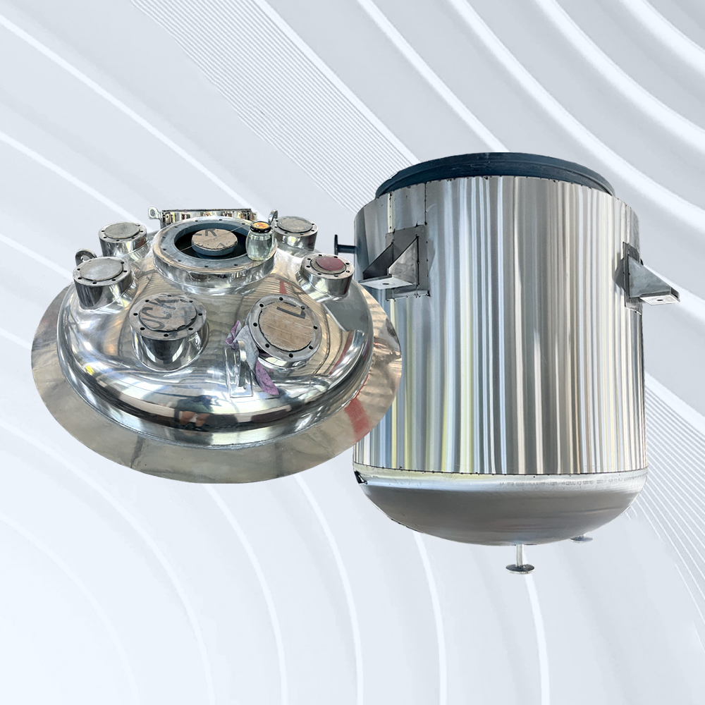 搪玻璃外包不銹鋼反應釜